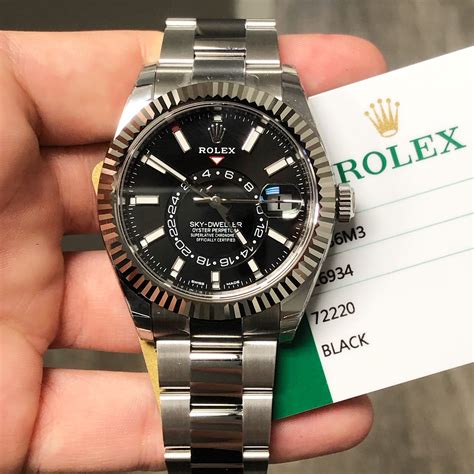 rolex oyster perpetual sky dweller replica|rolex sky dweller price uk.